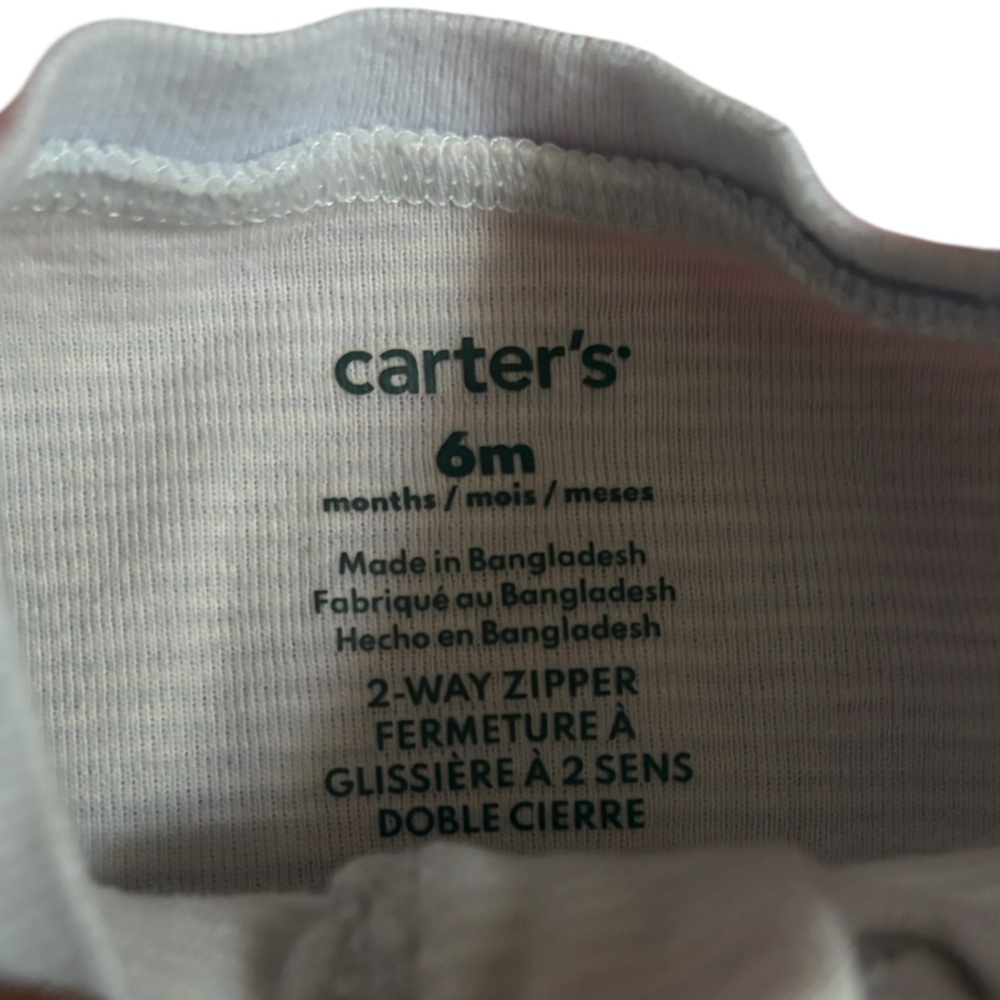 Carter's 3 pijamas size:6 months - Picture 6 of 9